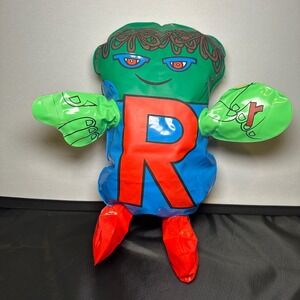 Vintage 1993 The Letter‎ People Inflatable Alphabet LETTER R Mr. R Abrahms